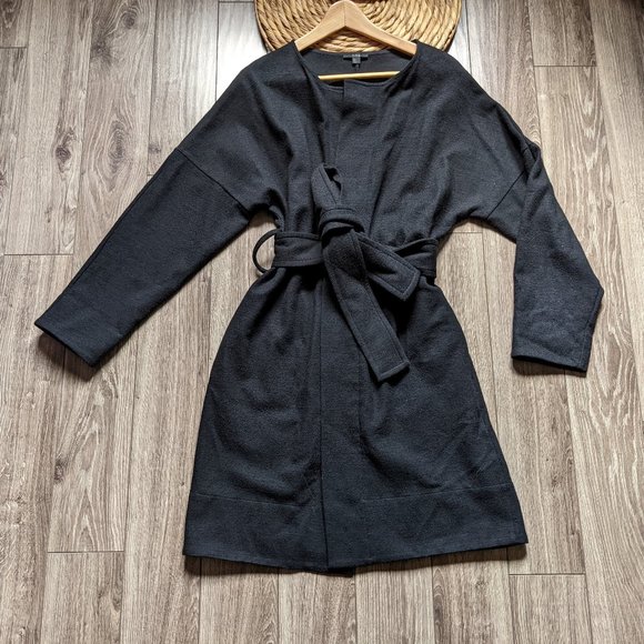 Used (S) - COS Oversized Belted Soft Coat - Picture 1 of 10